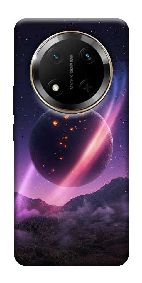 Чехол Сатурн для Huawei Honor X9c