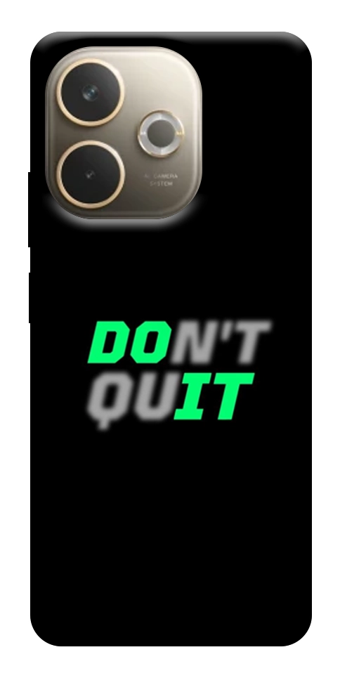 Чехол Don't quit для Oppo A5 Pro 4G