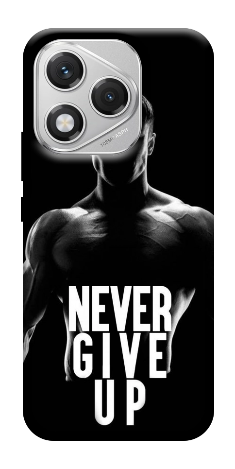 Чехол Never give up для Huawei Honor 400 Lite