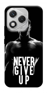 Чехол Never give up для Huawei Honor 400 Lite