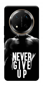 Чохол Never give up для Huawei Honor X9c