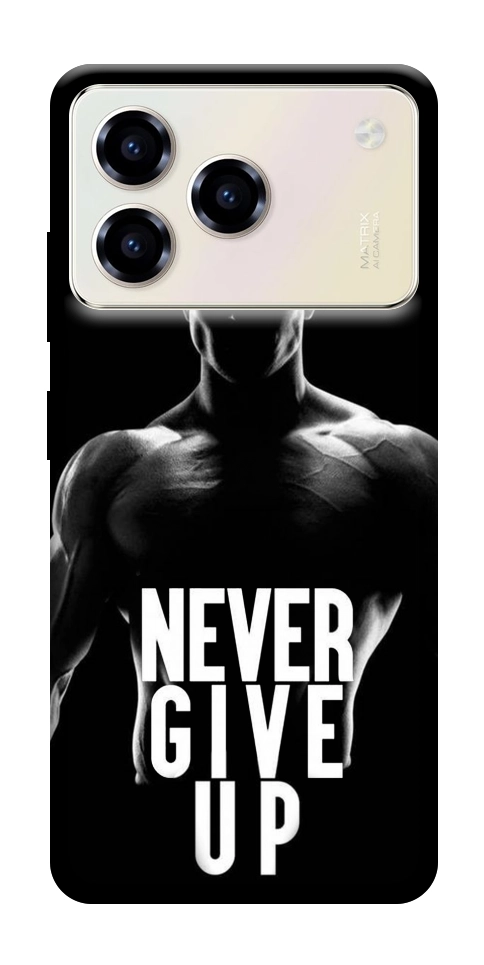 Чохол Never give up для ZTE Blade A76 4G