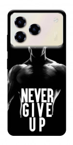 Чехол Never give up для ZTE Blade A76 4G