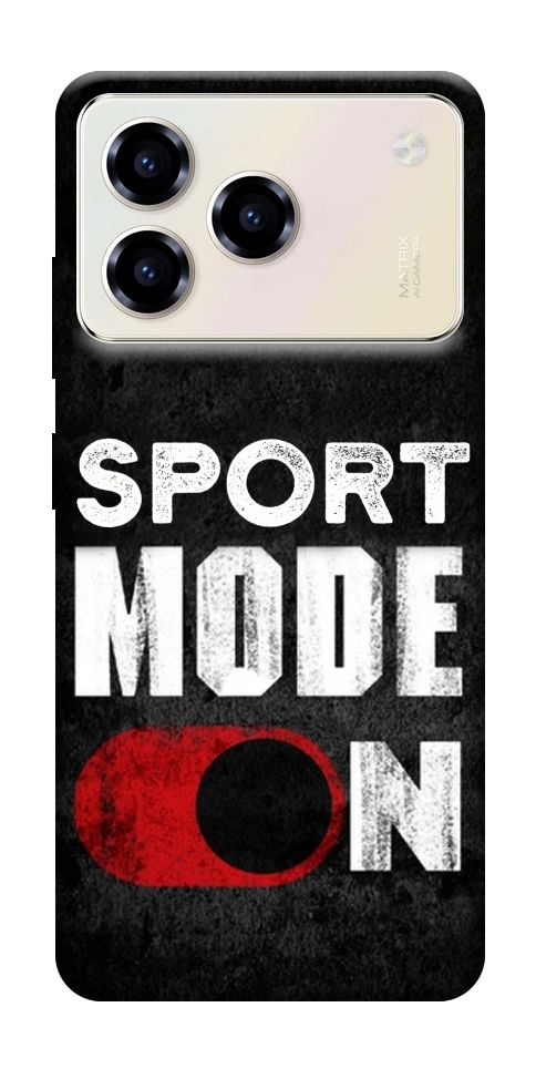 Чехол Sport mode on для ZTE Blade A76 4G