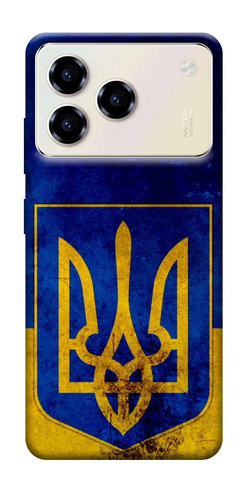 Чехол Украинский герб для ZTE Blade A76 4G