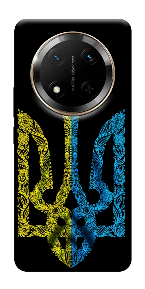 Чехол Жовтоблакитний герб для Huawei Honor X9c