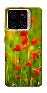 Чехол Маковое поле для ZTE Blade A56