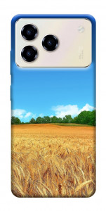 Чехол Пшеничное поле для ZTE Blade A76 4G
