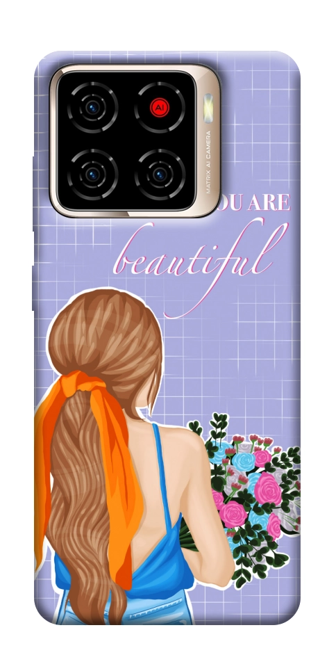 Чехол You are beautiful для ZTE Blade A56
