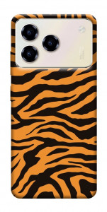 Чехол Tiger print для ZTE Blade A76 4G
