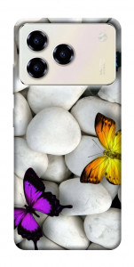 Чехол Butterflies для ZTE Blade A76 4G