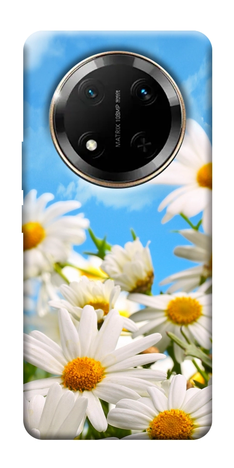 Чехол Ромашковое поле для Huawei Honor X9c