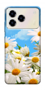 Чехол Ромашковое поле для ZTE Blade A76 4G