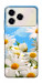Чехол Ромашковое поле для ZTE Blade A76 4G