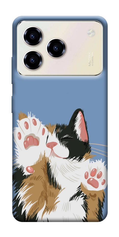 Чехол Funny cat для ZTE Blade A76 4G