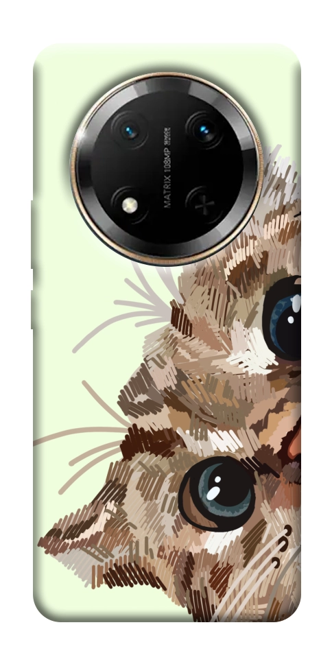 Чехол Cat muzzle для Huawei Honor X9c