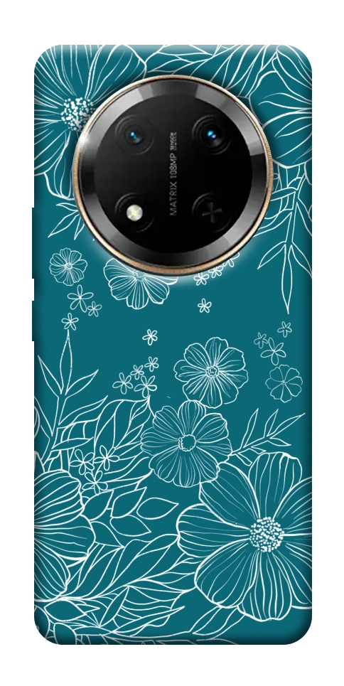Чехол Botanical illustration для Huawei Honor X9c
