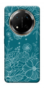 Чохол Botanical illustration для Huawei Honor X9c