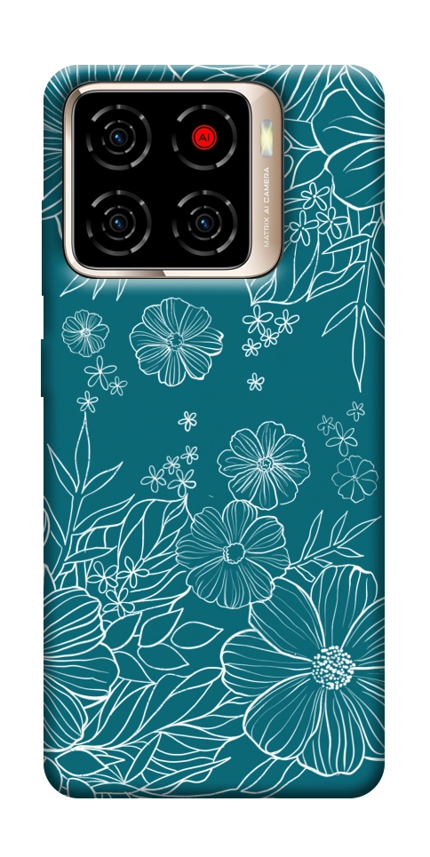 Чохол Botanical illustration для ZTE Blade A56