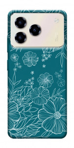 Чехол Botanical illustration для ZTE Blade A76 4G
