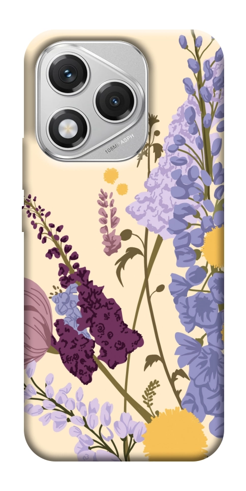 Чехол Flowers art для Huawei Honor 400 Lite