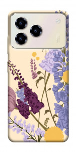 Чехол Flowers art для ZTE Blade A76 4G