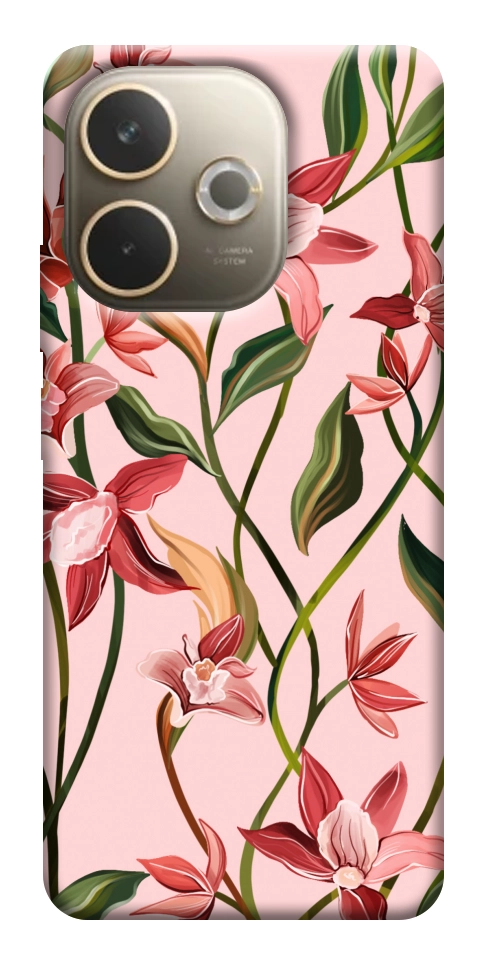 Чехол Floral motifs для Oppo A5 Pro 4G
