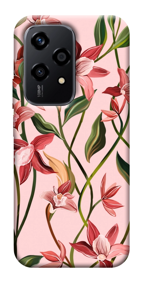 Чехол Floral motifs для Huawei Honor 200 Lite