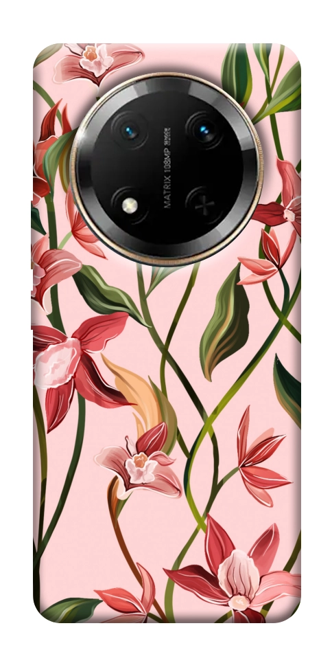 Чехол Floral motifs для Huawei Honor X9c
