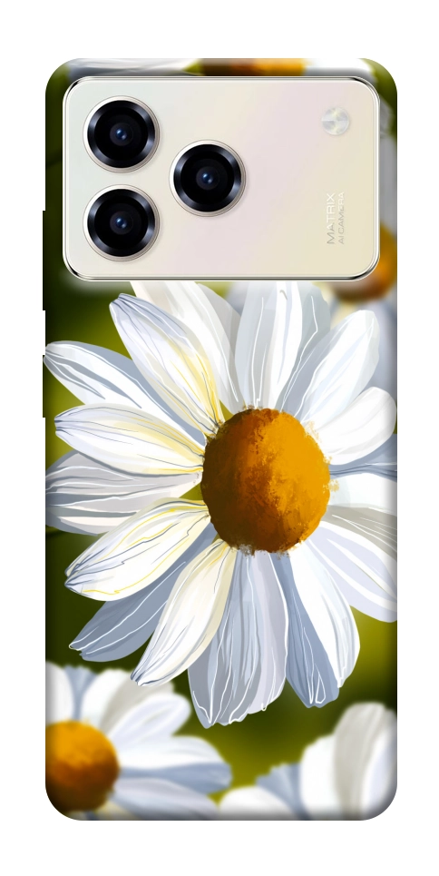 Чехол Ароматная ромашка для ZTE Blade A76 4G