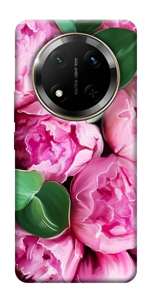 Чехол Пахучие пионы для Huawei Honor X9c