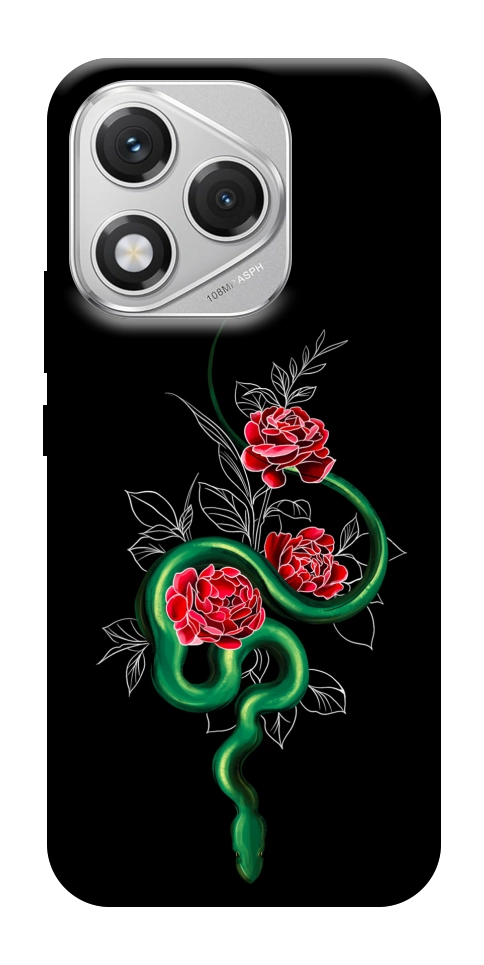 Чехол Snake in flowers для Huawei Honor 400 Lite