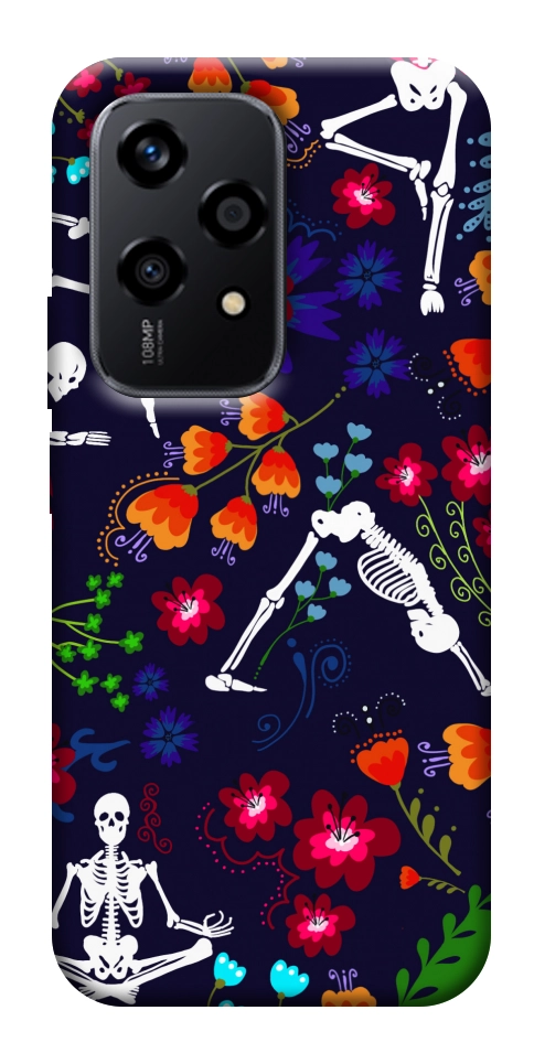 Чехол Yoga skeletons для Huawei Honor 200 Lite