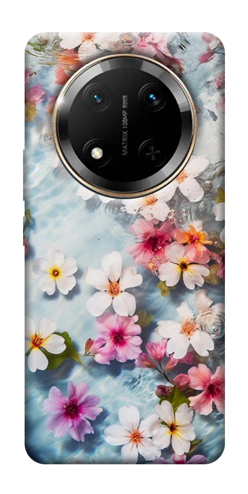 Чехол Floating flowers для Huawei Honor X9c