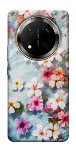 Чехол Floating flowers для Huawei Honor X9c