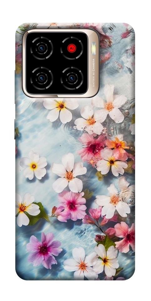 Чохол Floating flowers для ZTE Blade A56