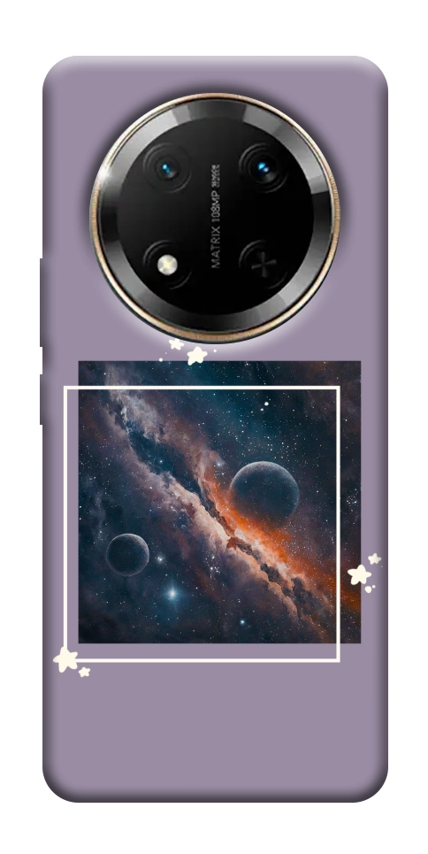 Чехол Космос в квадрате для Huawei Honor X9c