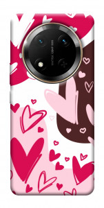 Чехол Hearts mood для Huawei Honor X9c
