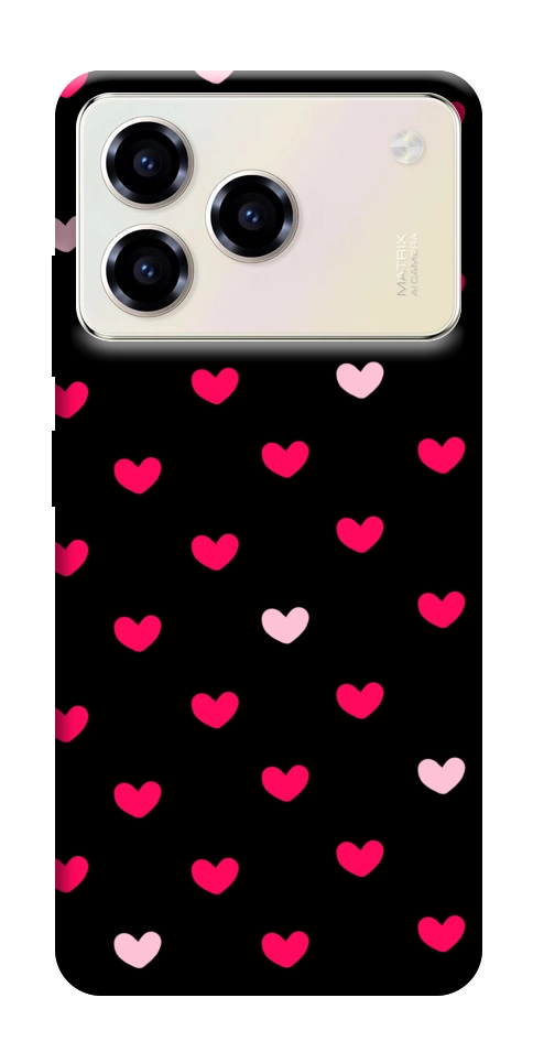 Чехол Little hearts для ZTE Blade A76 4G