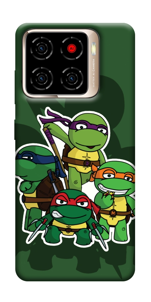 Чохол Green turtles для ZTE Blade A56