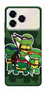 Чохол Green turtles для ZTE Blade A76 4G