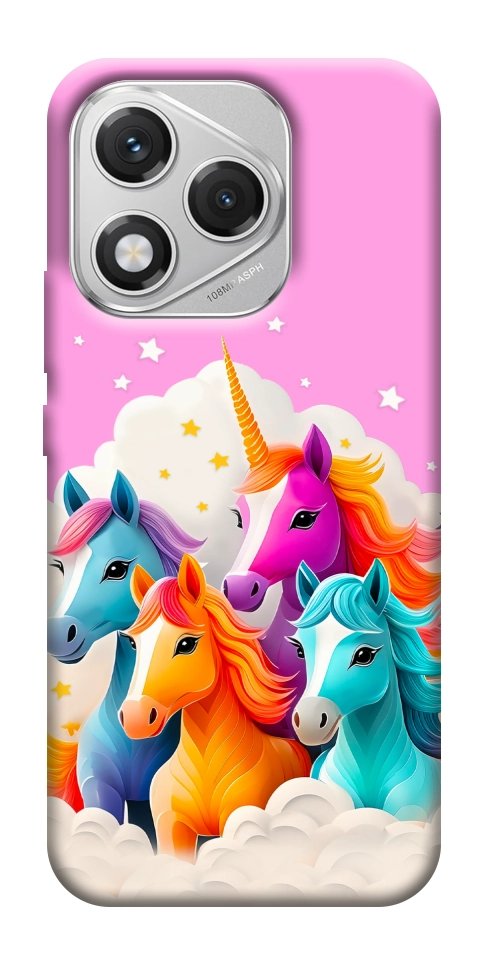 Чехол Пони в облаках для Huawei Honor 400 Lite