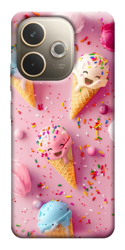Чехол Веселое мороженое для Oppo A5 Pro 4G