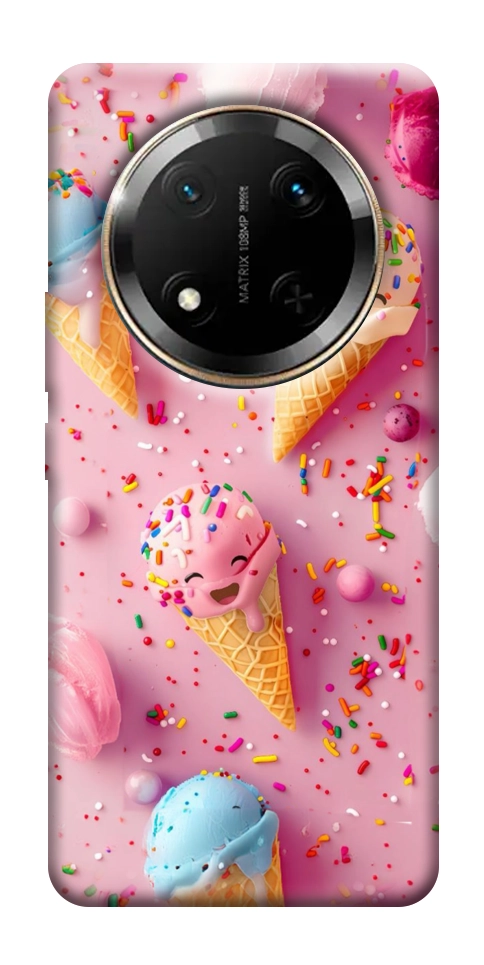 Чехол Веселое мороженое для Huawei Honor X9c