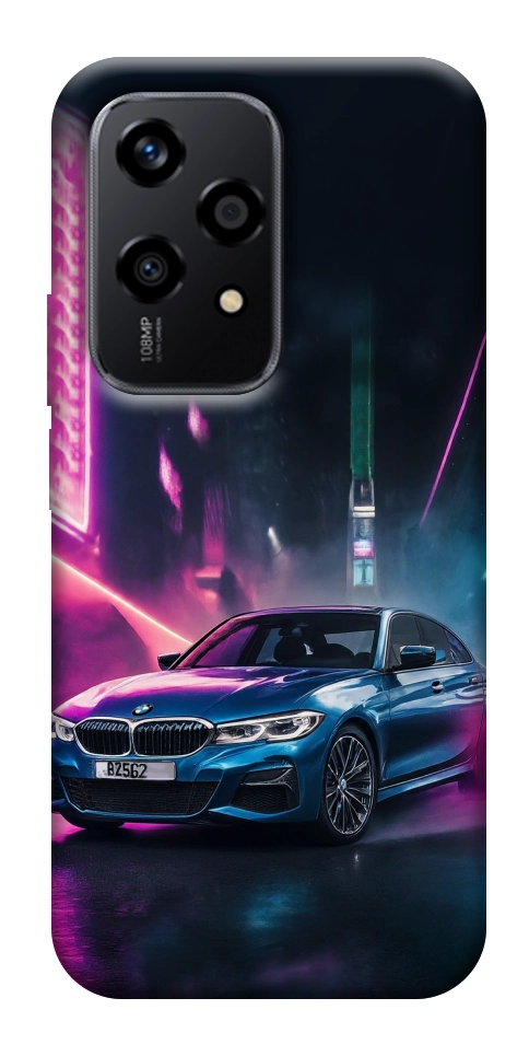 Чехол Неоновое BMW для Huawei Honor 200 Lite