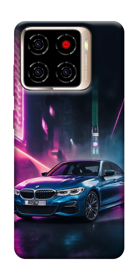 Чехол Неоновое BMW для ZTE Blade A56