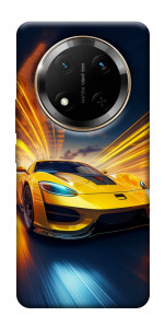 Чехол Yellow Porsche для Huawei Honor X9c