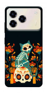 Чохол Bones and Blooms для ZTE Blade A76 4G