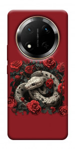 Чехол Roses snake для Huawei Honor X9c