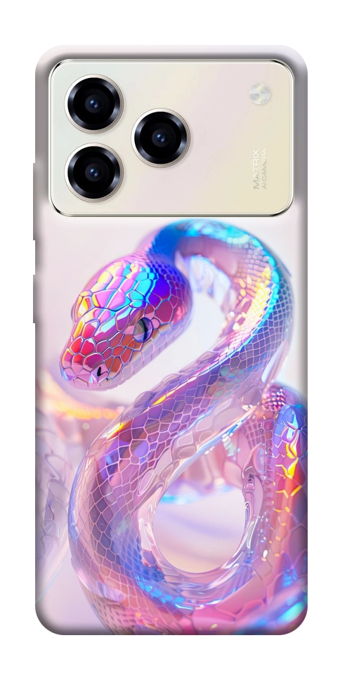 Чехол Holographic serpent для ZTE Blade A76 4G